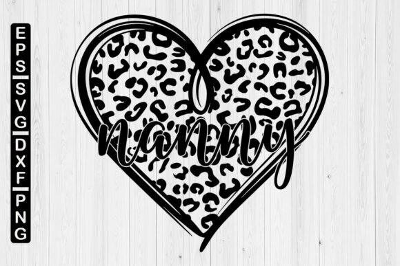 Exploring the Creative Potential of Nanny Heart Leopard SVG in Modern Design