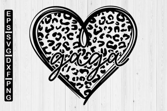 Gaga Leopard Svg: A Versatile Digital Design Resource