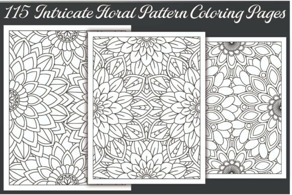 Intricate Floral Pattern Coloring Pages: Elevating Creativity and Business Opportunities