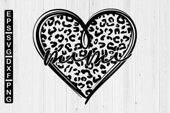 Mimi Heart Leopard SVG: A Versatile Digital Asset for Modern Creators