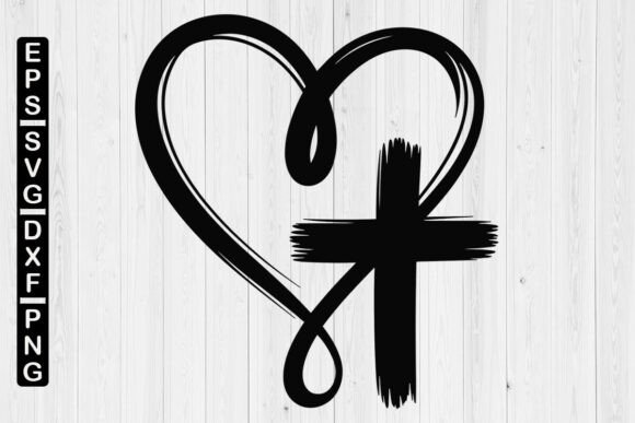 The Art of Faith: Why Christian Heart with Cross SVG Designs Are Transforming Creative Expression